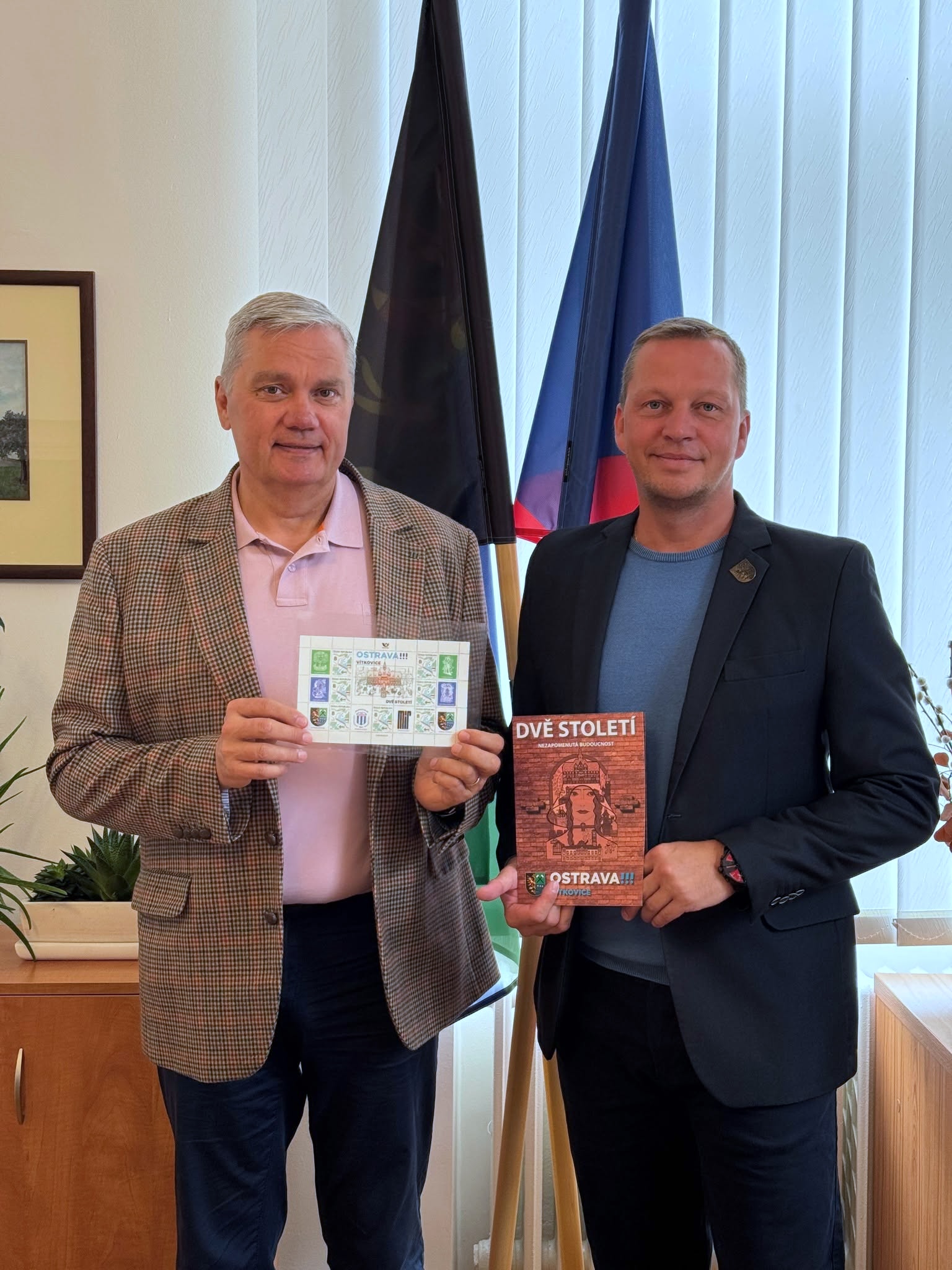 Starosta Ostravy-Vítkovice převzal tiskové listy