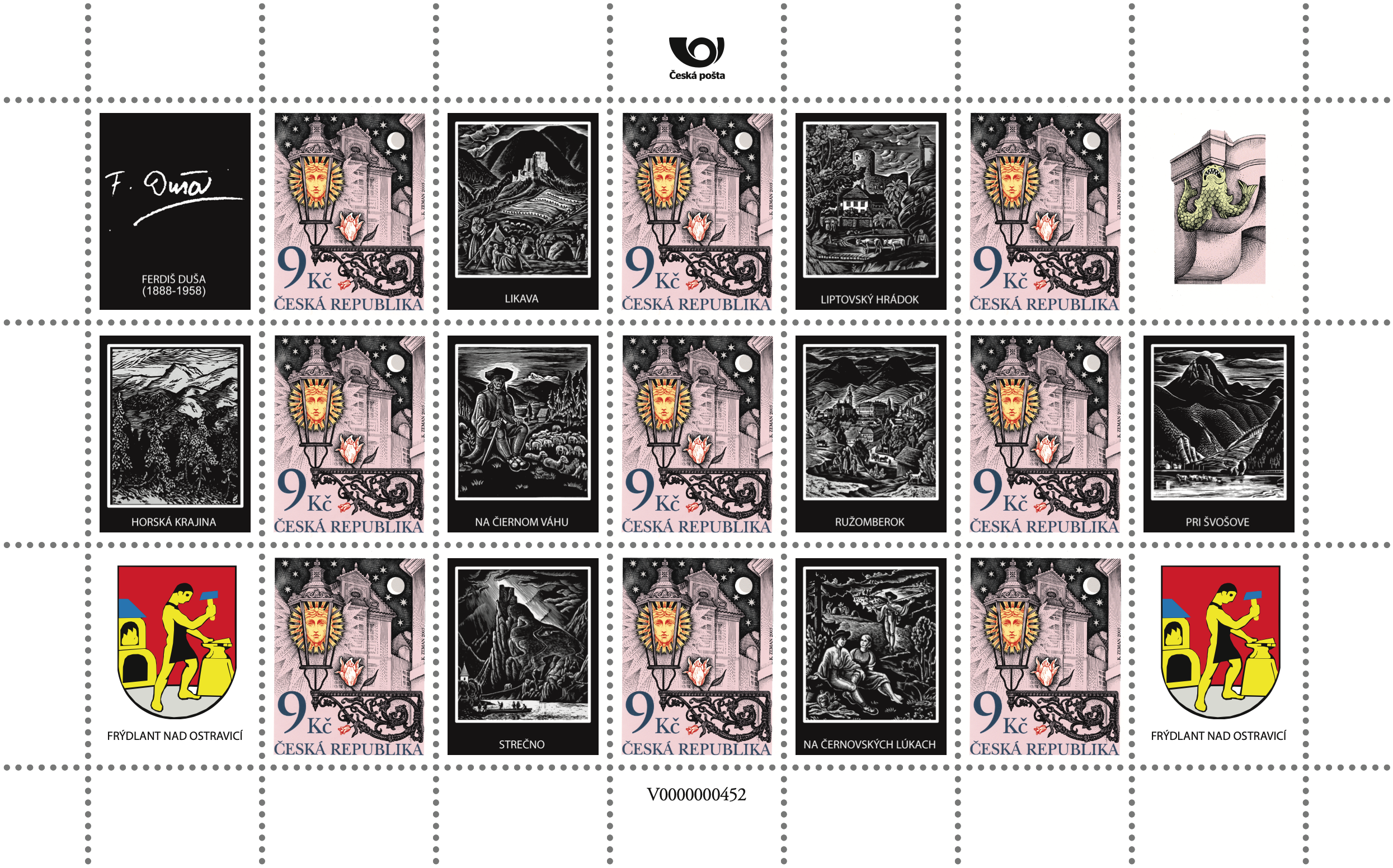 Ferdiš Duša: dřevoryty